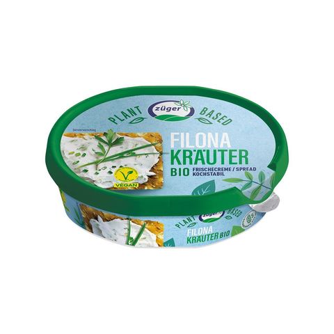 Filona Kräuter Alternative zu Frischkäse, Schweizer Bio-Verordnung