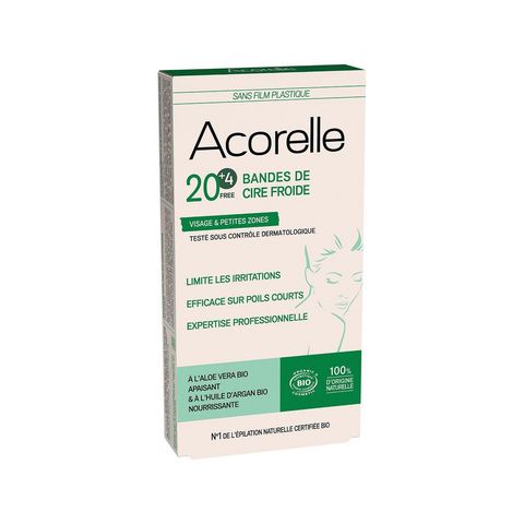 Kaltwachsstreifen Gesicht, Cosmebio Naturkosmetik