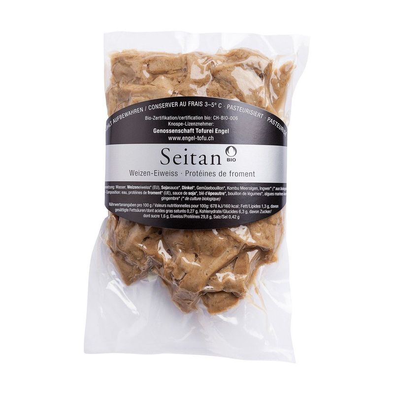Seitan geschnetzelt, Bio Knospe