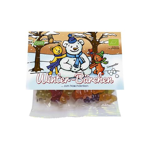 Winter Bärchen Schneegestöber, EU Bio