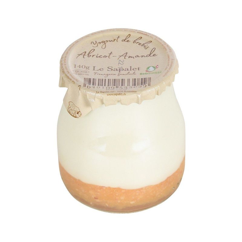 Schafjogurt Aprikose-Mandeln, Bio Knospe