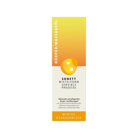 Mistelform Körper- & Massageöl Myrthe-Orangenblüte, Natural Cosmetic Standard - Organic