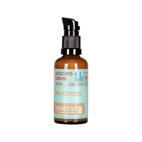 Gesichtscreme BIO-Shea - normale bis trockene Haut, BDIH COSMOS ORGANIC
