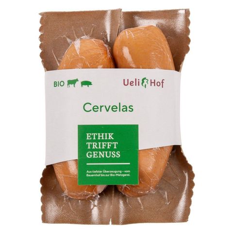Cervelat, Bio Knospe Schweiz