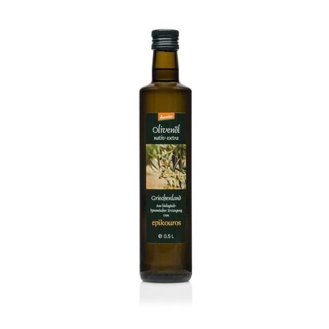 Olivenöl nativ extra, Demeter