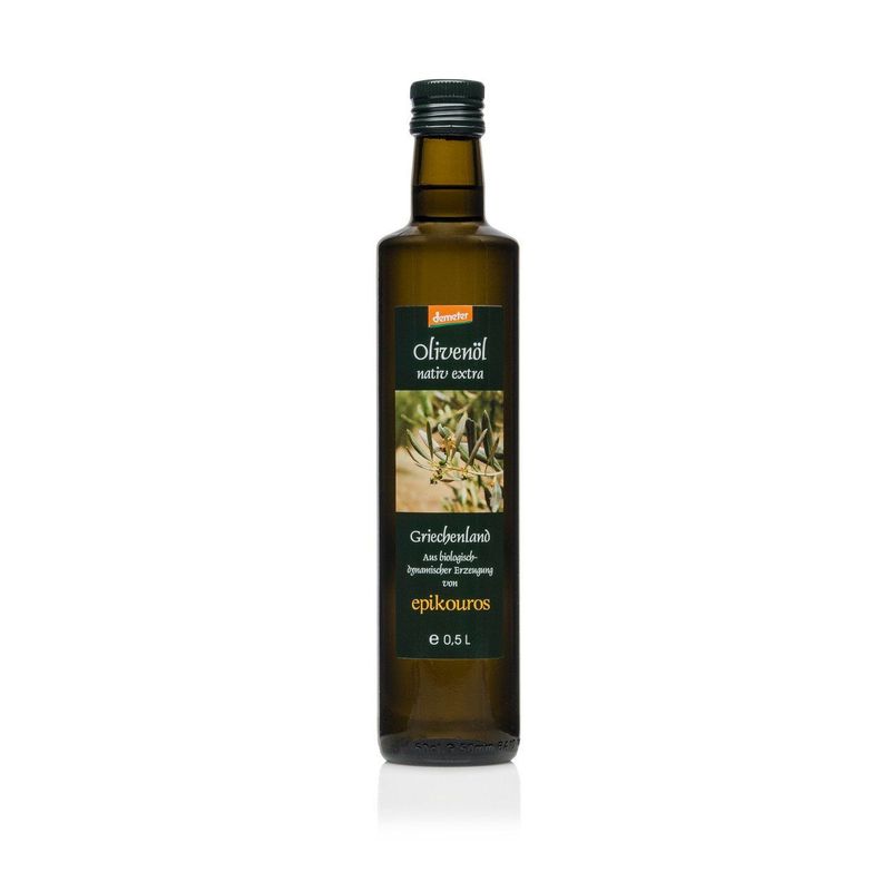 Olivenöl nativ extra, Demeter