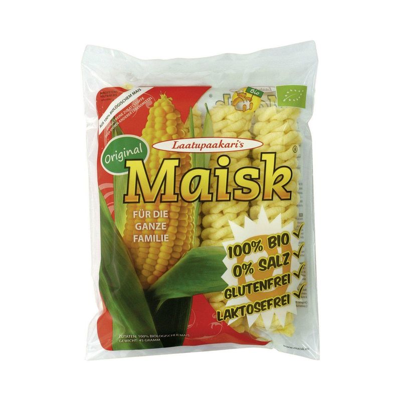 Maisk glutenfrei, EU Bio