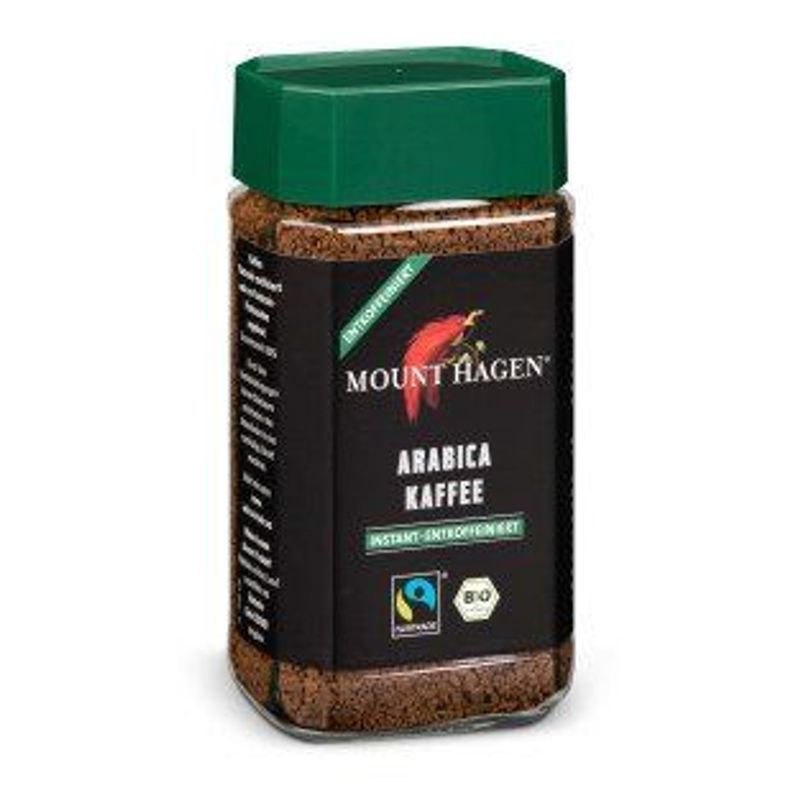 Bohnenkaffee löslich, entkoffeiniert, EU Bio / FLO-Fairtrade