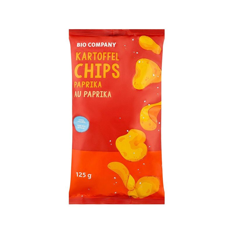 Kartoffelchips Paprika, EU Bio