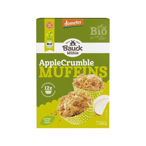 Apfel-Streusel-Muffins, Demeter
