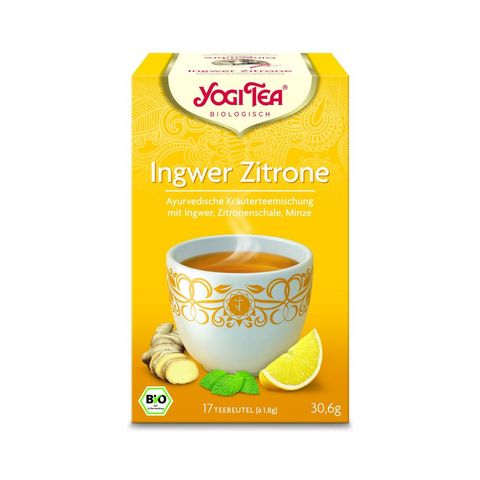 Ingwer Zitrone, Gewürztee, EU Bio