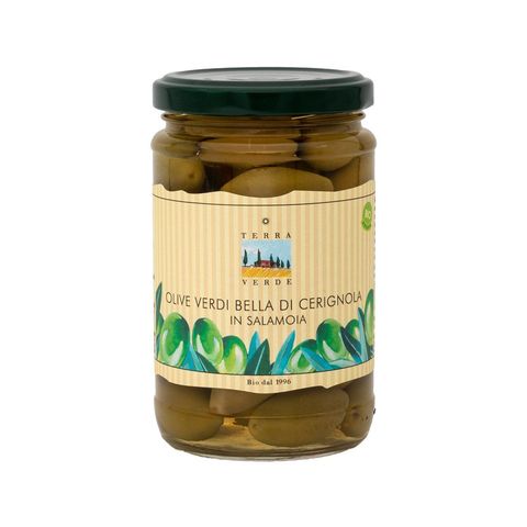 Olive Bella di Cerignola in Salamoia, EU Bio