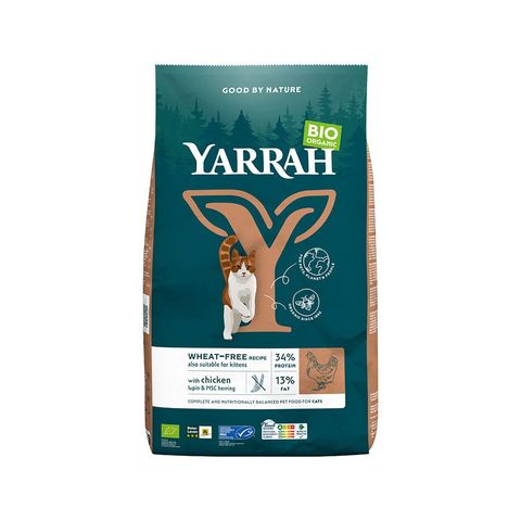Katzenfutter Wheat Free Huhn & Hering, EU Bio