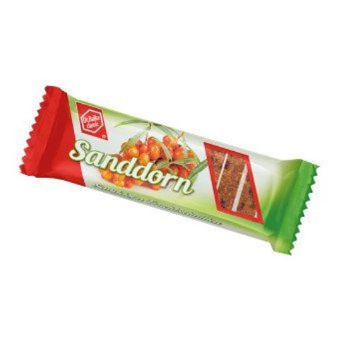 Fruchtschnitte Sanddorn, Konventionell