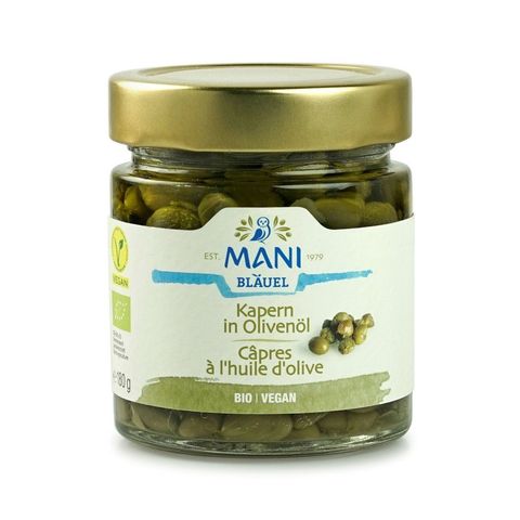 Kapern in Olivenöl, EU Bio
