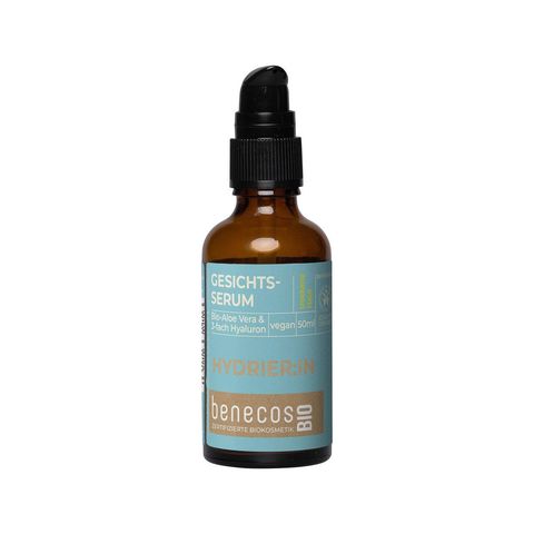 Gesichtsserum Feuchtigkeit, BDIH COSMOS ORGANIC