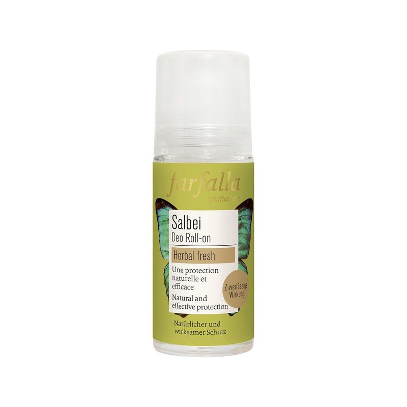 Salbei Kräuterfrischer Deo Roll-on, NaTrue