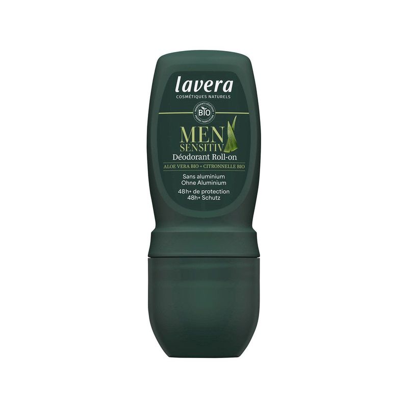 Men Sensitiv Deo Roll-On 48H, NaTrue