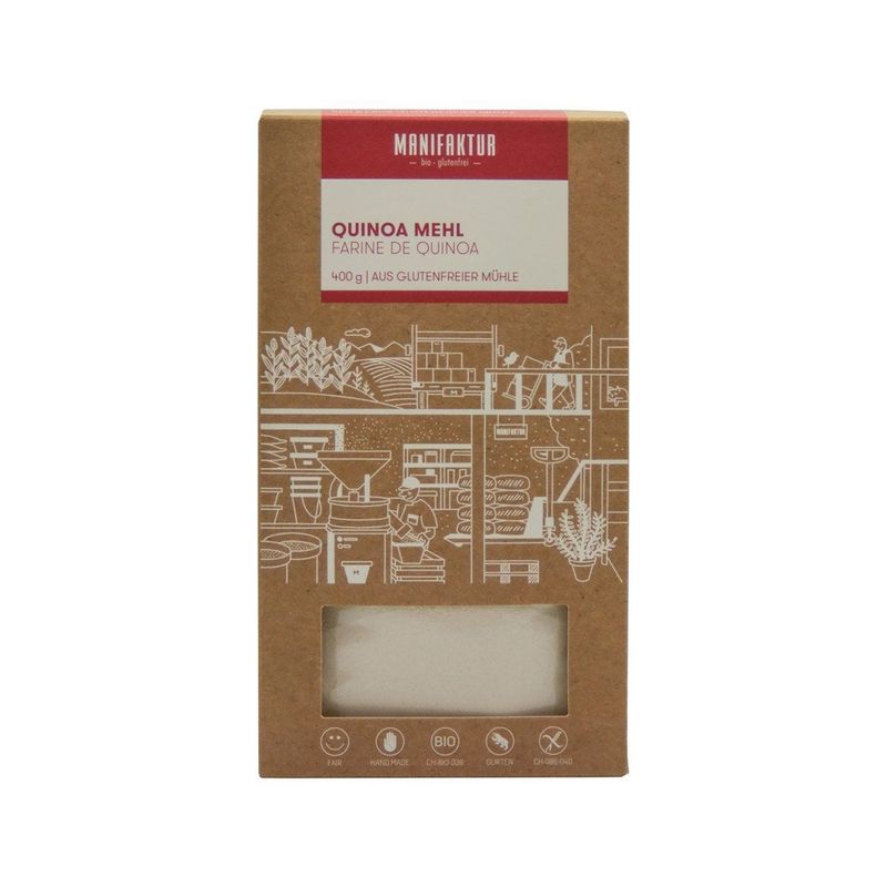 Quinoa Mehl, Schweizer Bio-Verordnung