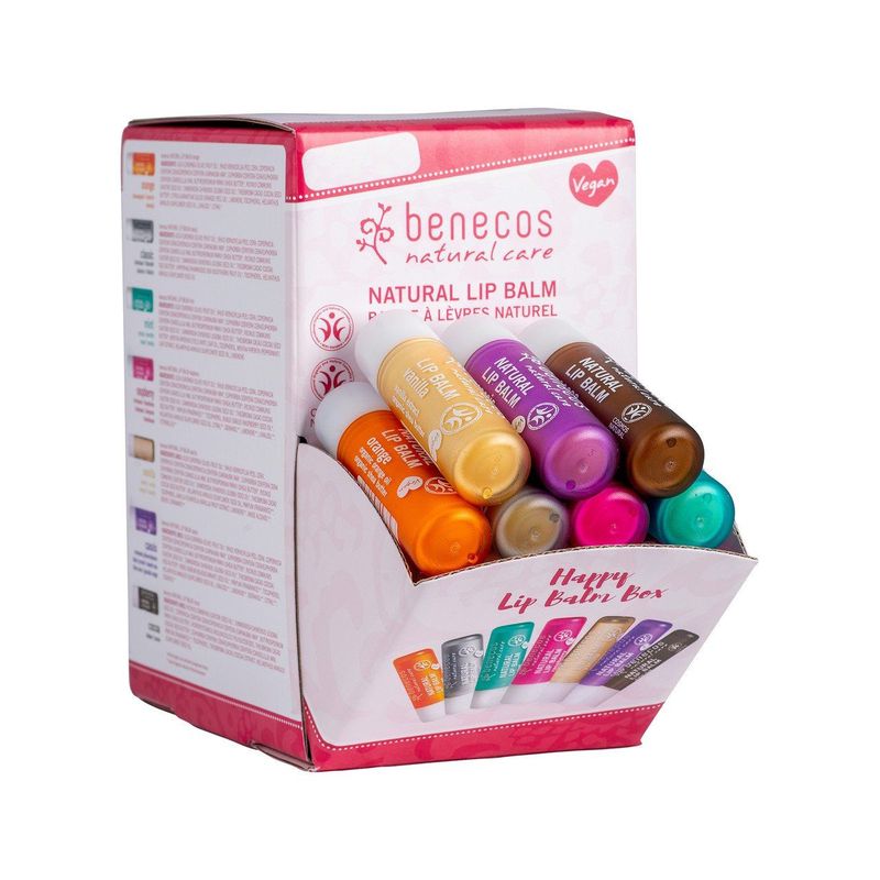 Happy Lip Balm Box, Kontrollierte Naturkosmetik