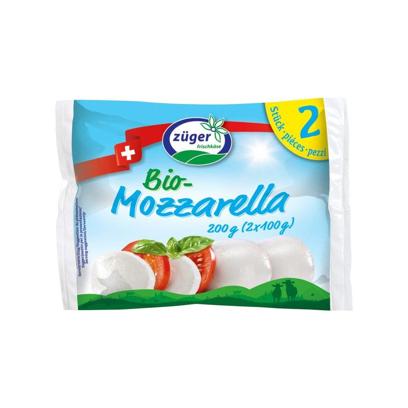 Mozzarella Kugel Duo, Schweizer Bio-Verordnung