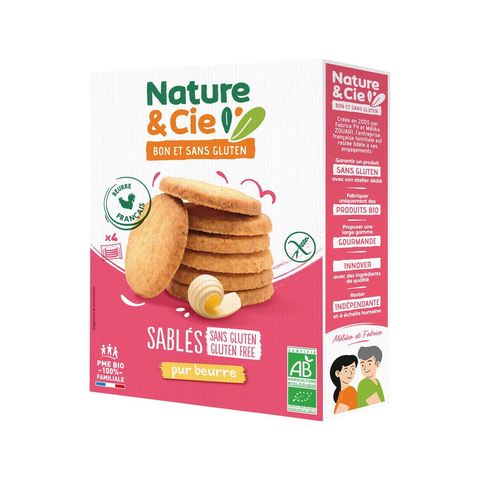 Sablés Butter glutenfrei, EU Bio