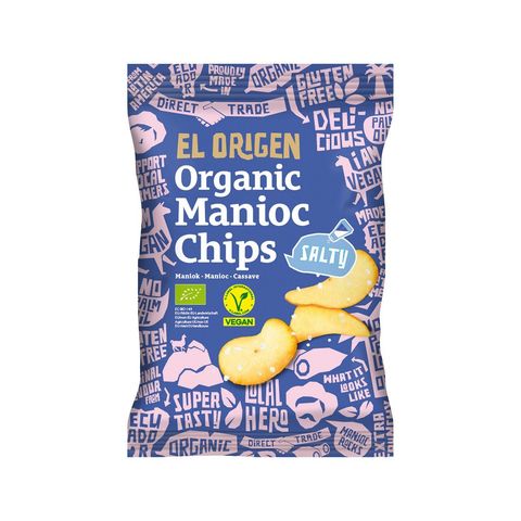 Maniok Chips Meersalz, EU Bio