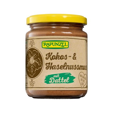 Kokos-Haselnussmus mit Dattel, EU Bio