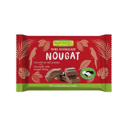 Schokolade Nougat, HiH, EU Bio / Fairer Handel (Claro; Hand in Hand; etc.)