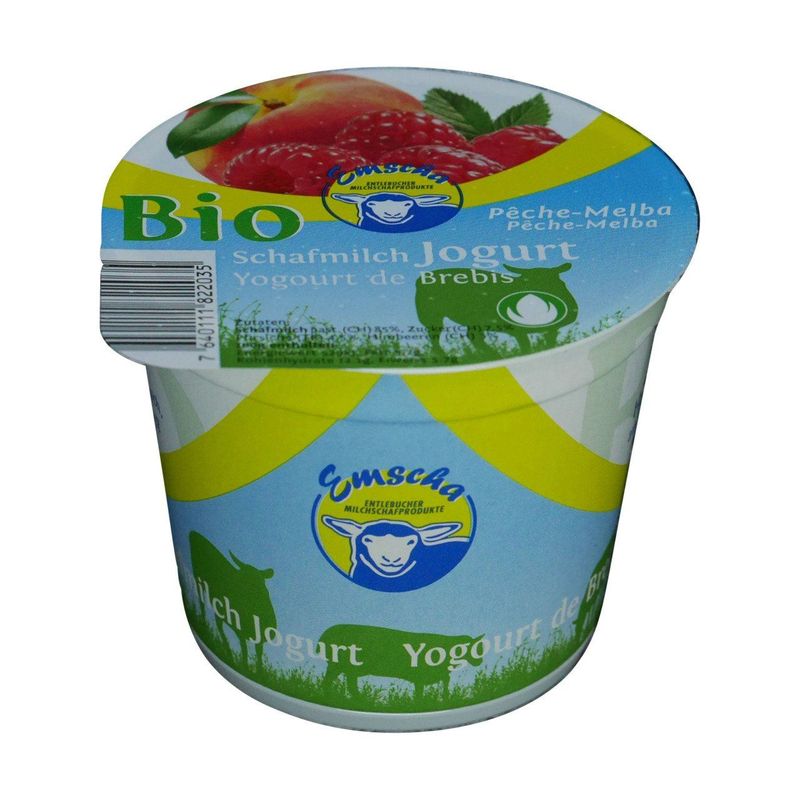 Schafjogurt Pfirsich-Himbeer, Bio Knospe Schweiz