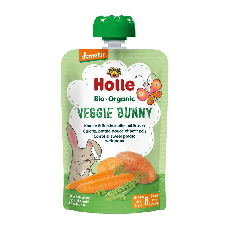 Quetschmus "Veggie Bunny", Demeter
