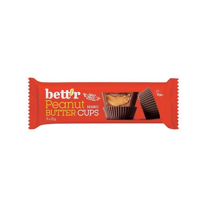 Peanut Butter-Schokoladen-Cups, EU Bio