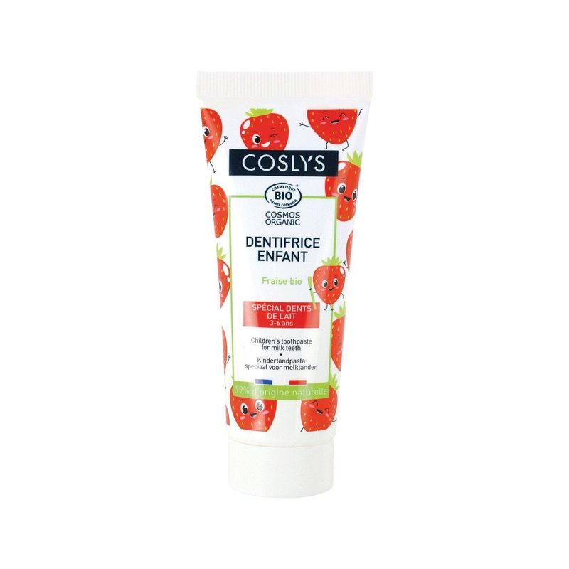 Zahngel Kinder Erdbeer, Cosmetique Bio - COSMOS ORGANIC
