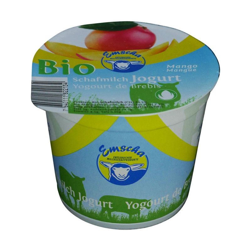 Schafjogurt Mango, Bio Knospe