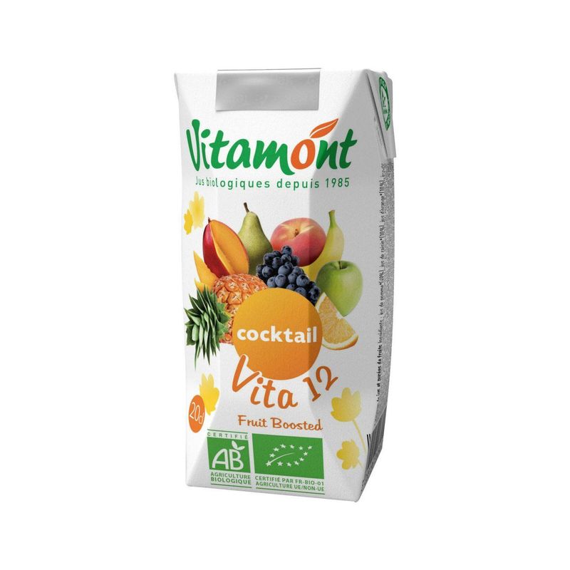 Cocktail Vita 12 reiner Fruchtsaft, EU Bio