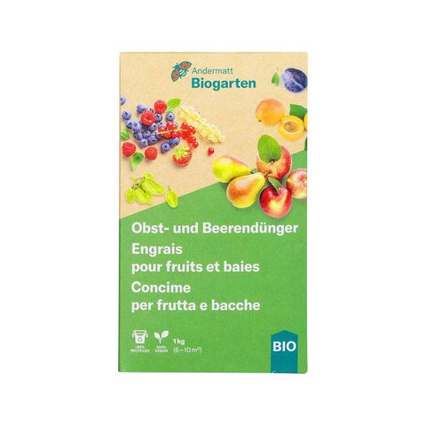 Obst- und Beerendünger fest, ohne Zertifizierung