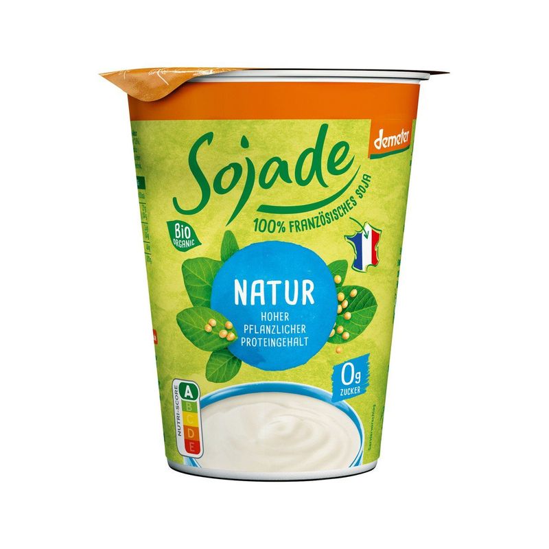 So Soja! Natur 0g Zucker Alternative zu Jogurt, Demeter