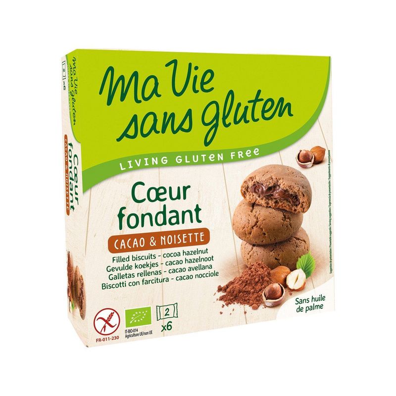 Kekse Schoko-Haselnuss glutenfrei, EU Bio
