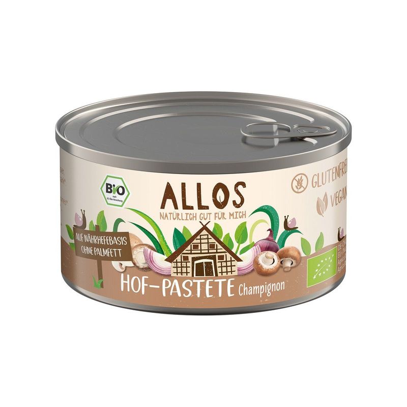 Hof Pastete Champignon, EU Bio