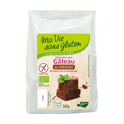 Backmischung Schoko-Kuchen, glutenfrei, EU Bio
