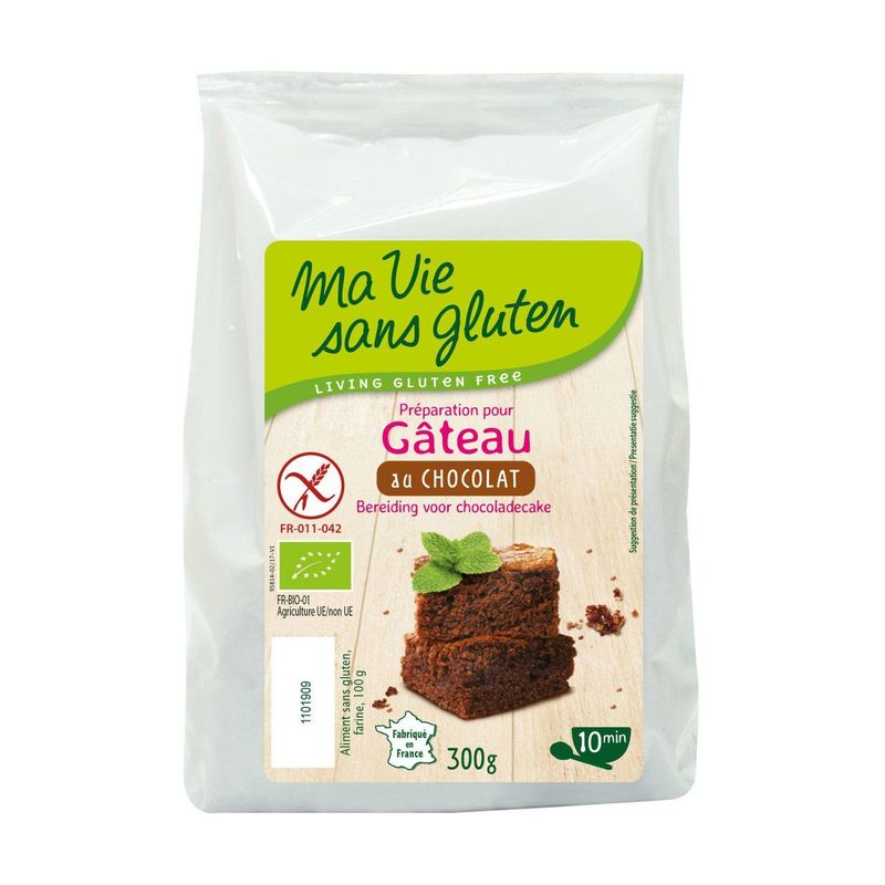 Backmischung Schoko-Kuchen, glutenfrei, EU Bio