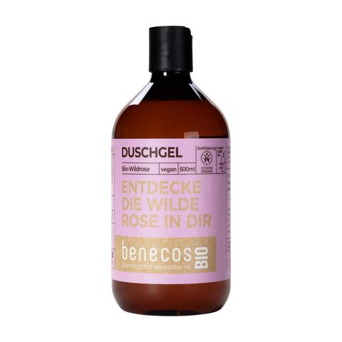 Duschgel BIO-Wildrose, BDIH COSMOS ORGANIC