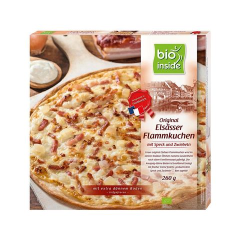 TK Original Elsässer Flammkuchen Speck & Zwiebeln, EU Bio