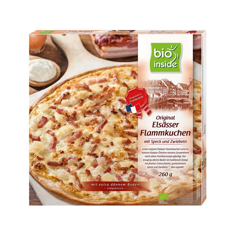 TK Original Elsässer Flammkuchen Speck & Zwiebeln, EU Bio