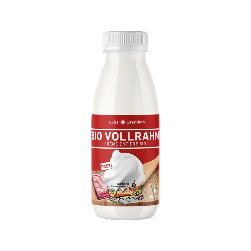Vollrahm, Bio Knospe Schweiz