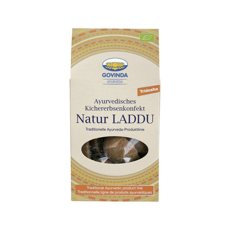 Laddu nature - Ayurvedisches Kichererbsenkonfekt, EU Bio