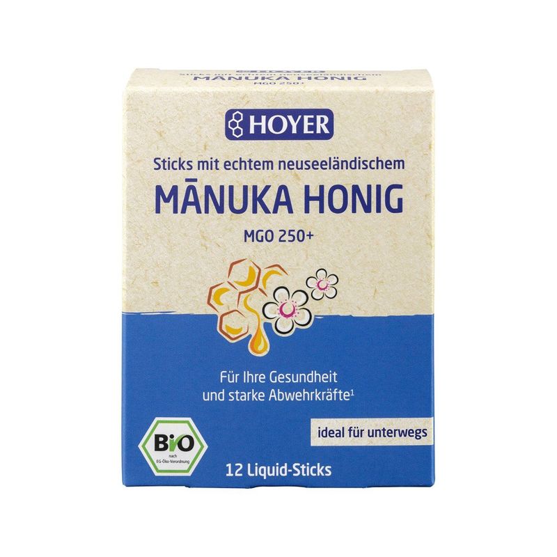 Manukahonig Liquid-Sticks MGO 250+ active, EU Bio