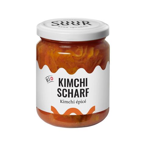 Kimchi scharf mit Wirz, Schweizer Bio-Verordnung