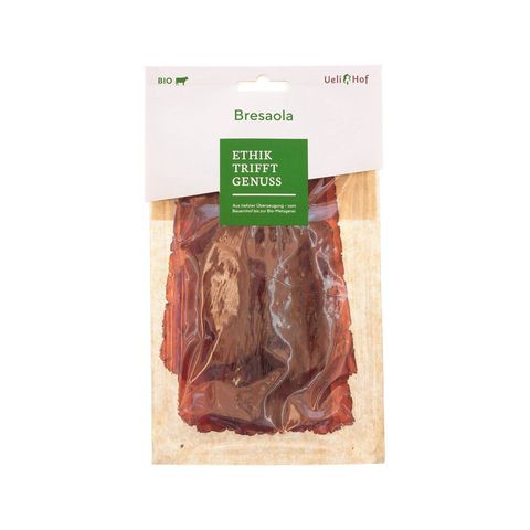 Bresaola geschnitten, Bio Knospe Schweiz