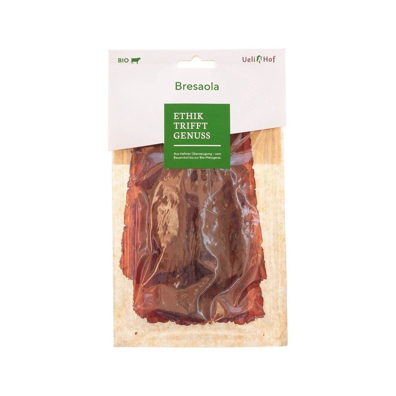 Bresaola geschnitten, Bio Knospe Schweiz
